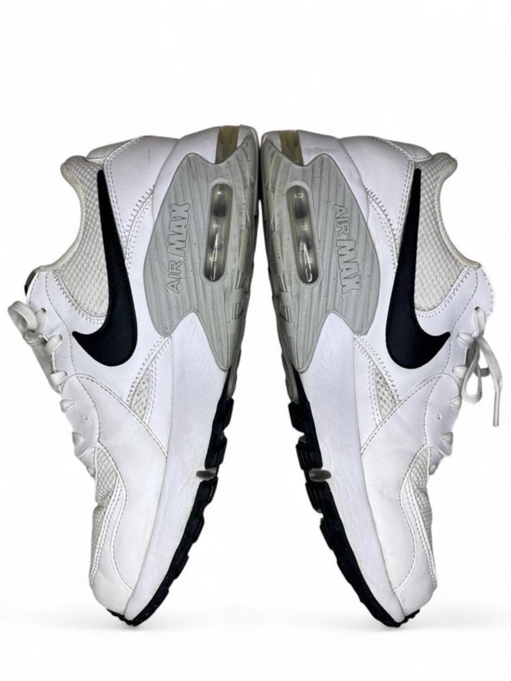 NIKE AIR MAX EXCEE WHITE/BLACK SNEAKERS SIZE 10 WOMENS CLASSIC UNISEX SHOES